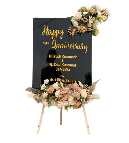 Papan Bunga Akrilik Ogan Komering Ilir